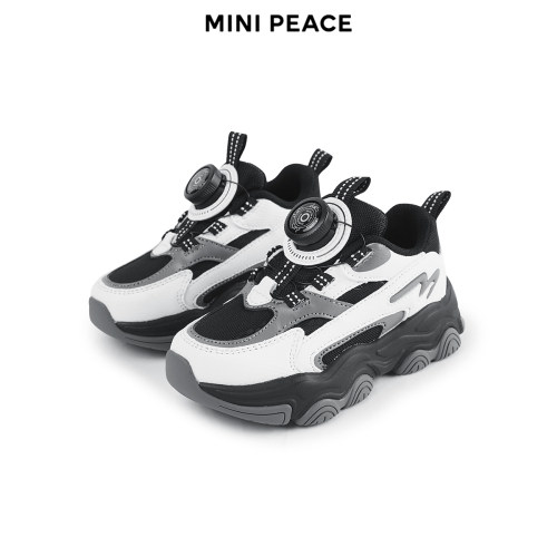 【专柜同款】MINIPEACE太平鸟童装男童免系带BOA运动复古休闲鞋夏