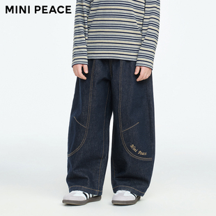 子中大童长裤 MINIPEACE太平鸟童装 儿童香蕉裤 春季 潮 男童牛仔裤
