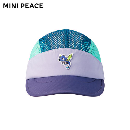 【专柜同款】MINIPEACE太平鸟童装儿童帽子撞色遮阳防晒帽运动