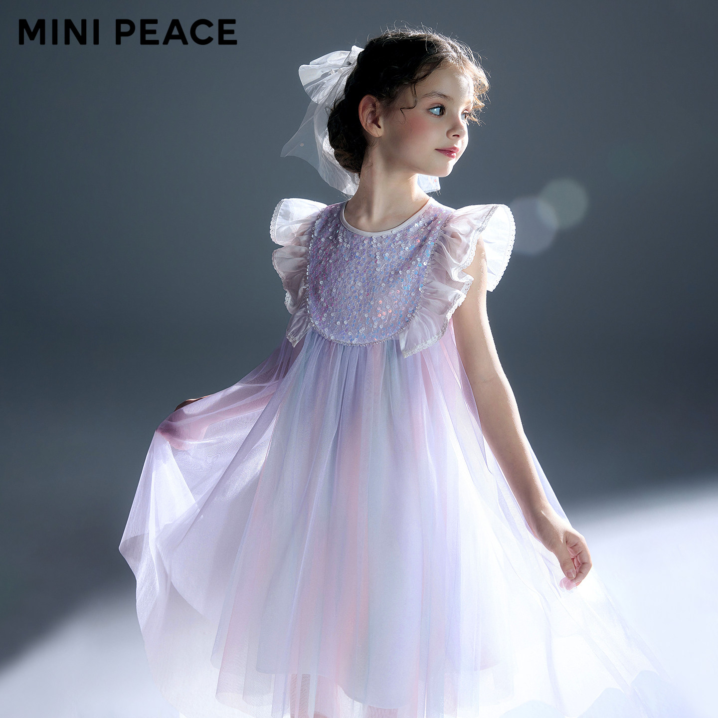 【公主系列】MINIPEACE太平鸟童装女童蓬蓬连衣裙夏季生日公主裙