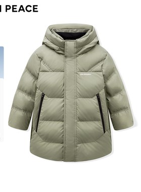 【专柜同款御寒系列】MINIPEACE太平鸟童装男童三防羽绒服冬装厚