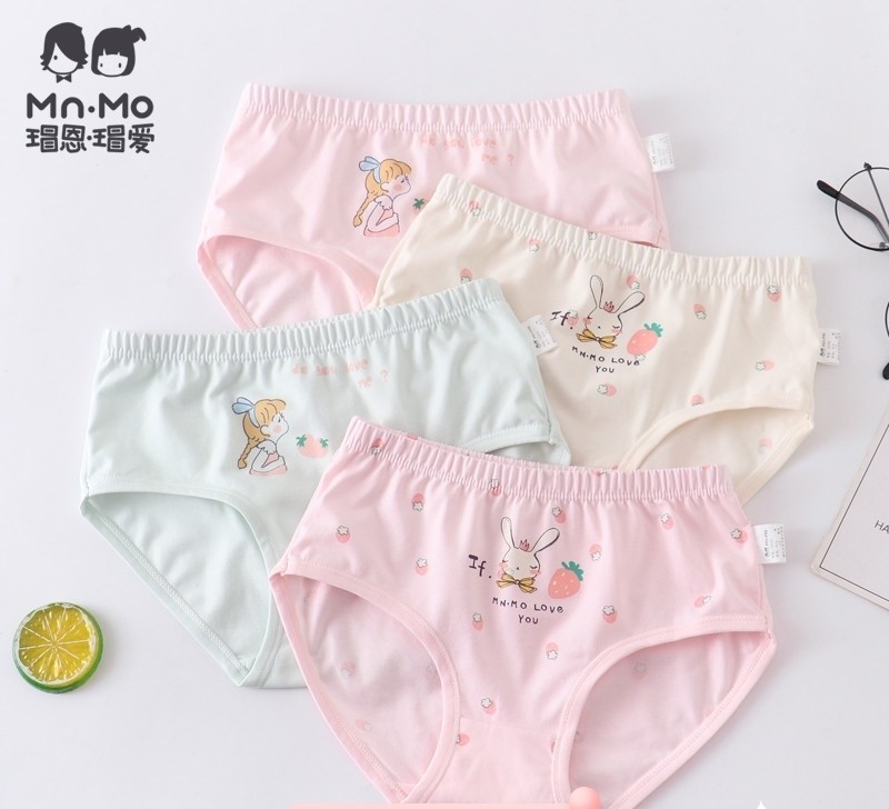 衣拉拉儿童三角女裤女童泡泡裤立体三角裤女三角瑁恩瑁爱女童内裤
