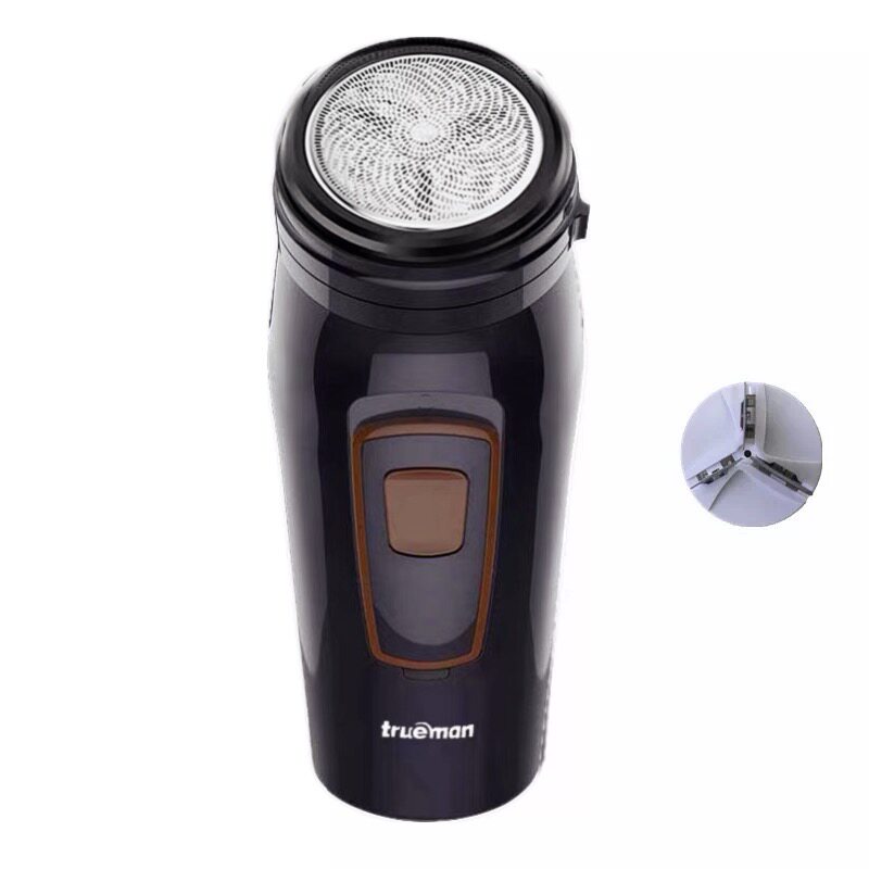 电动剃须刀单刀头刮胡刀充电式男士胡须刀圆头须刨刮胡子