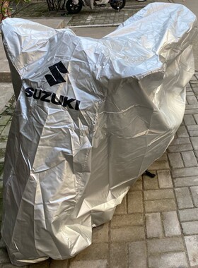 适用铃木GSX250R极客飒155DR300悦酷GZ150DL650丽驰GW250车衣罩套