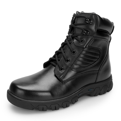 3513巡洋舰保暖真皮军勾羊毛靴