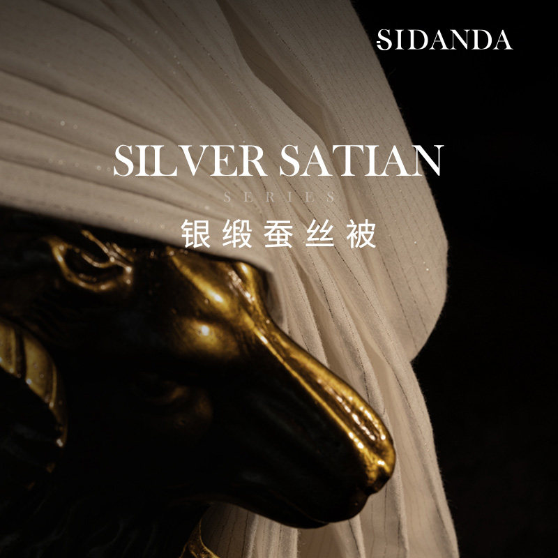 SIDANDA奢华银缎蚕丝被6A级双宫茧桑蚕丝春秋被四季被子被芯,床上用品,蚕丝被,淘宝优惠券,粉丝福利购,淘宝优惠卷