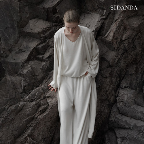 sidanda真丝羊绒家居服