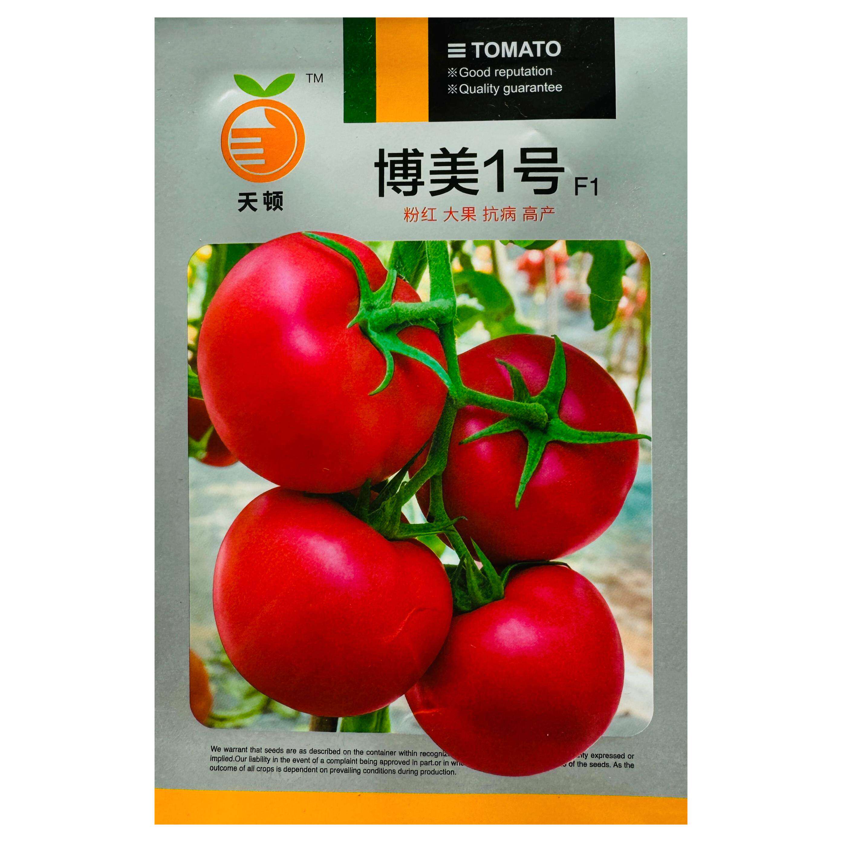 博美1号番茄种子中早熟硬