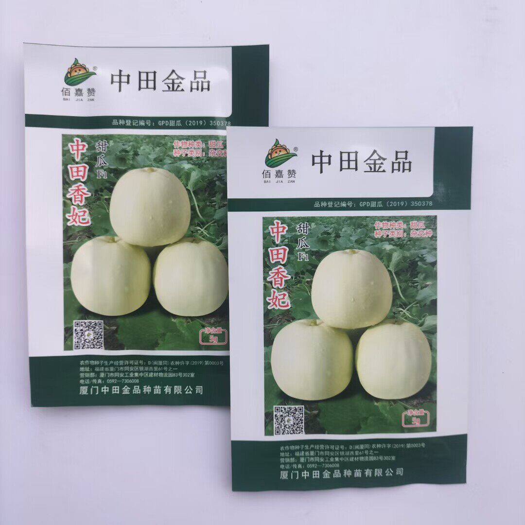 中田金品薄皮甜瓜种子香