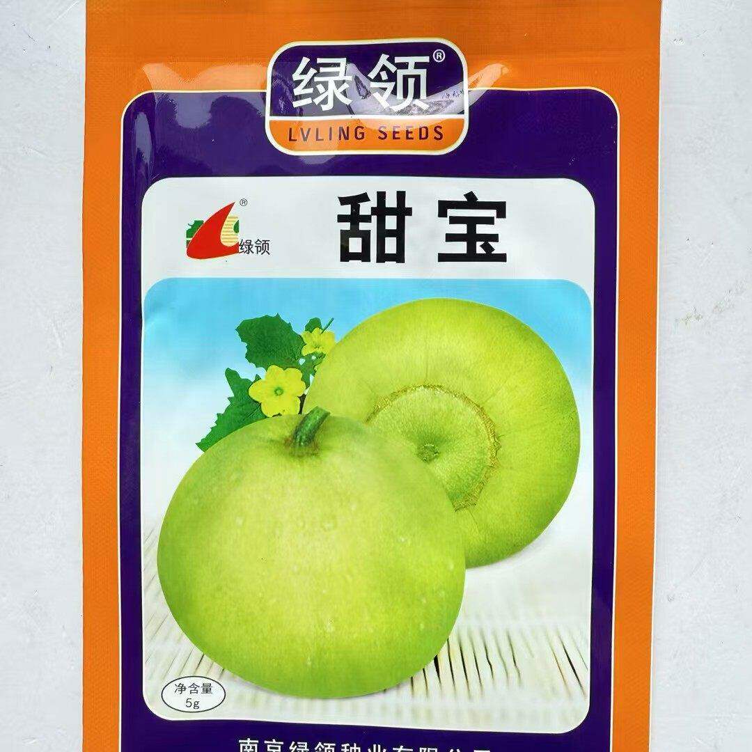 甜宝甜瓜果实球形果肉甜