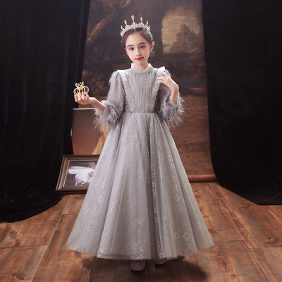 女童主持人礼服公主裙