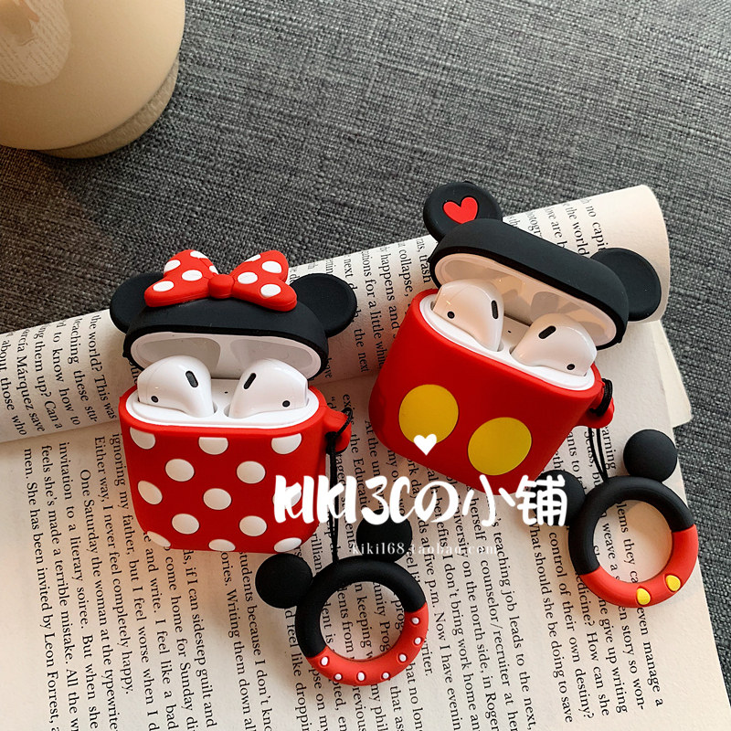 AirPods smart cover Mickey Minnie Apple wireless Bluetooth Headphone sets Protective shell personality Cartoonin the 3C Digital Accessories,  MP3/MP4 Fitting , Headphone Accessories  category - from Buy2taobao.com to provide professional Taobao agent buy service