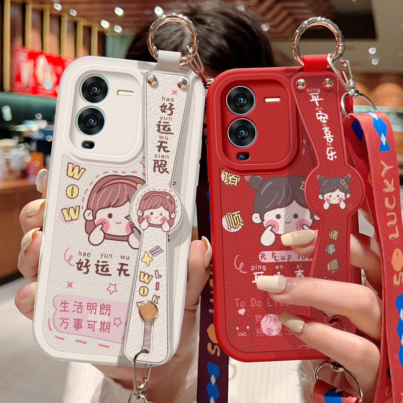 适用vivos17手机壳新款s16pro小羊皮E斜挎腕带s17e好运无限pro硅胶软壳s15镜头全包s15e高级防摔保护套女男外属于什么档次？