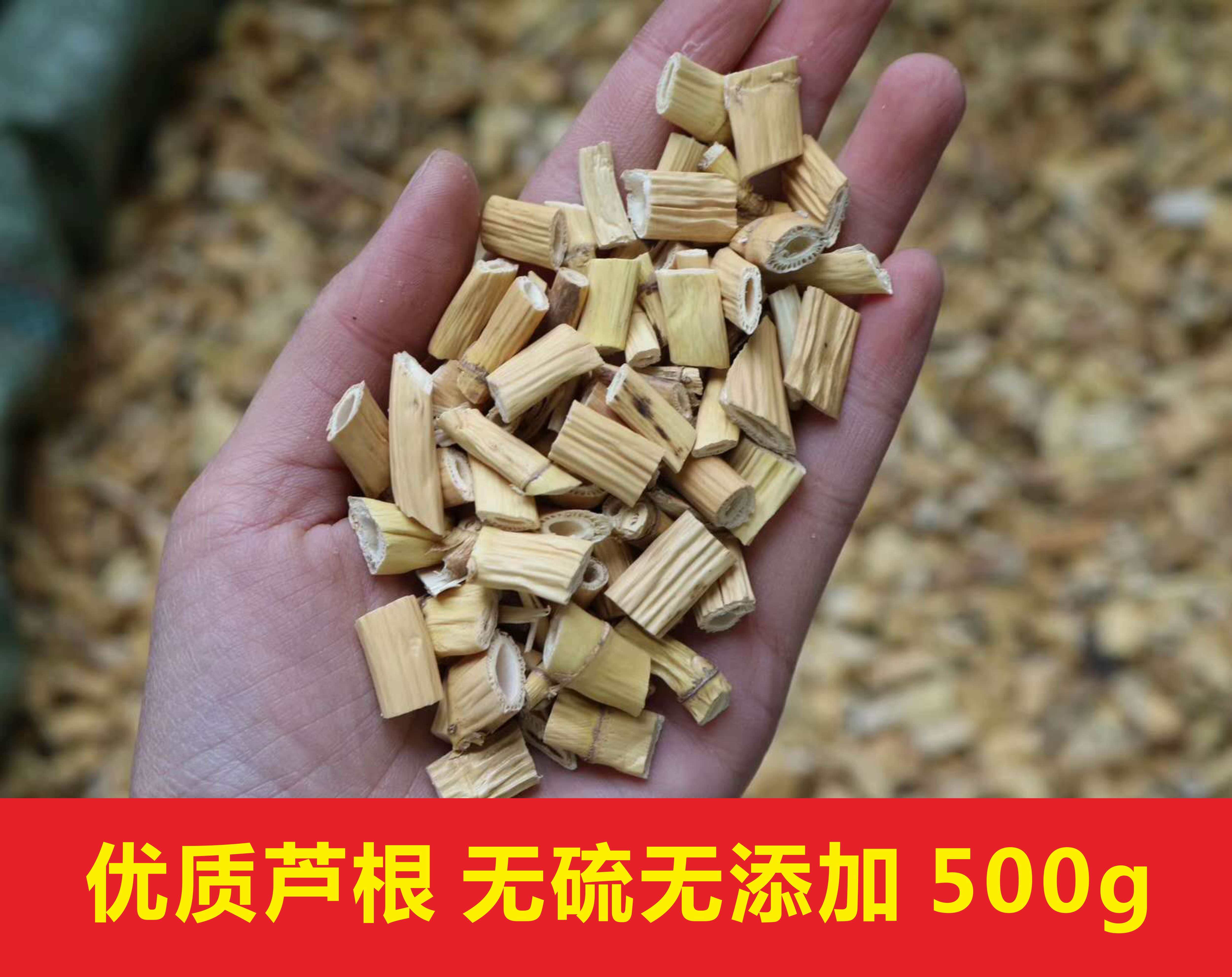 海底椰雪梨原材料芦根 新货茅卢根干500g 大芦苇根芦根茶特级