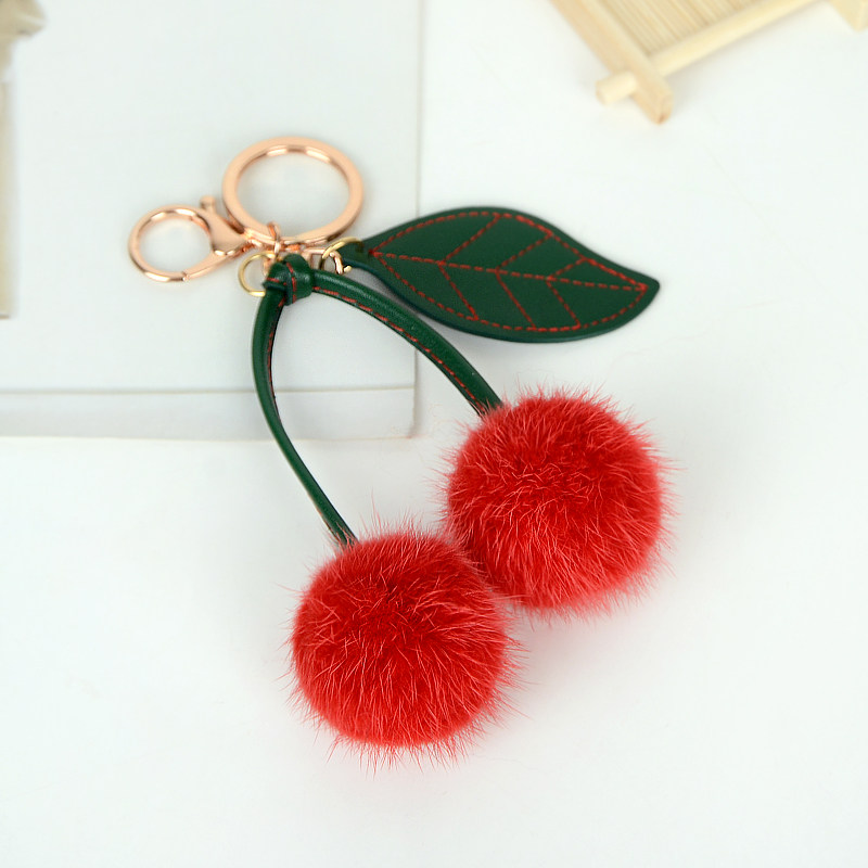新品超大樱桃钥匙扣配件水貂毛樱桃毛球挂件包包挂件创意皮草挂件|msdalam kategori Aksesori/Belt kulit/Hat/Muffler, Kasut dan beg/Aksesori tali pinggang, aksesori beg, rantai kunci - dari Buy2taobao.com untuk memberikan perkhidmatan ejen Taobao profesional membeli