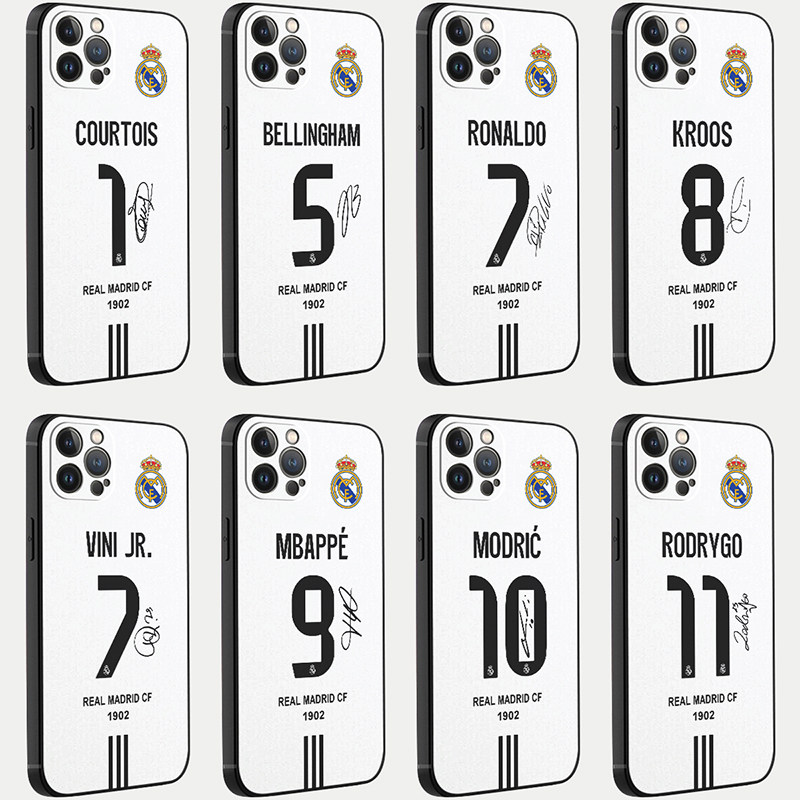2025/26皇马手机壳苹果16pro球衣iPhone15Promax小米14足球vivo华为姆巴佩OPPO球星13皇家马德里12周边x适用