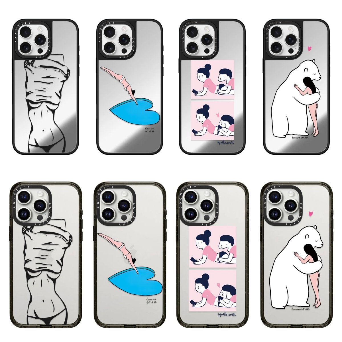 CASE华强北联名性感腰线女孩适用iPhone17ProMax壳