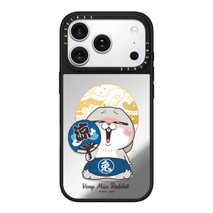 CASE华强北联名泡澡兔京剧猫适用iPhone17ProMax壳苹果16Pro/15plus/14/13/12磁吸MagSafe保护套C家壳