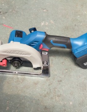 比利得BILIDE8140无刷锂电电园锯切割机单手锯