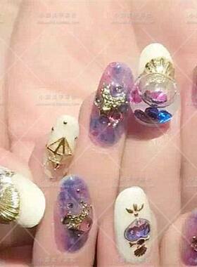 diy日系梦幻夜光美甲饰品
