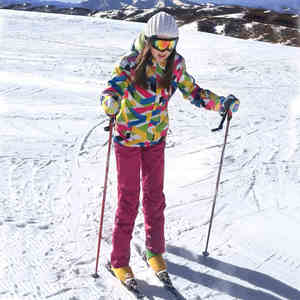 滑雪服套装女单双板通用棉衣裤