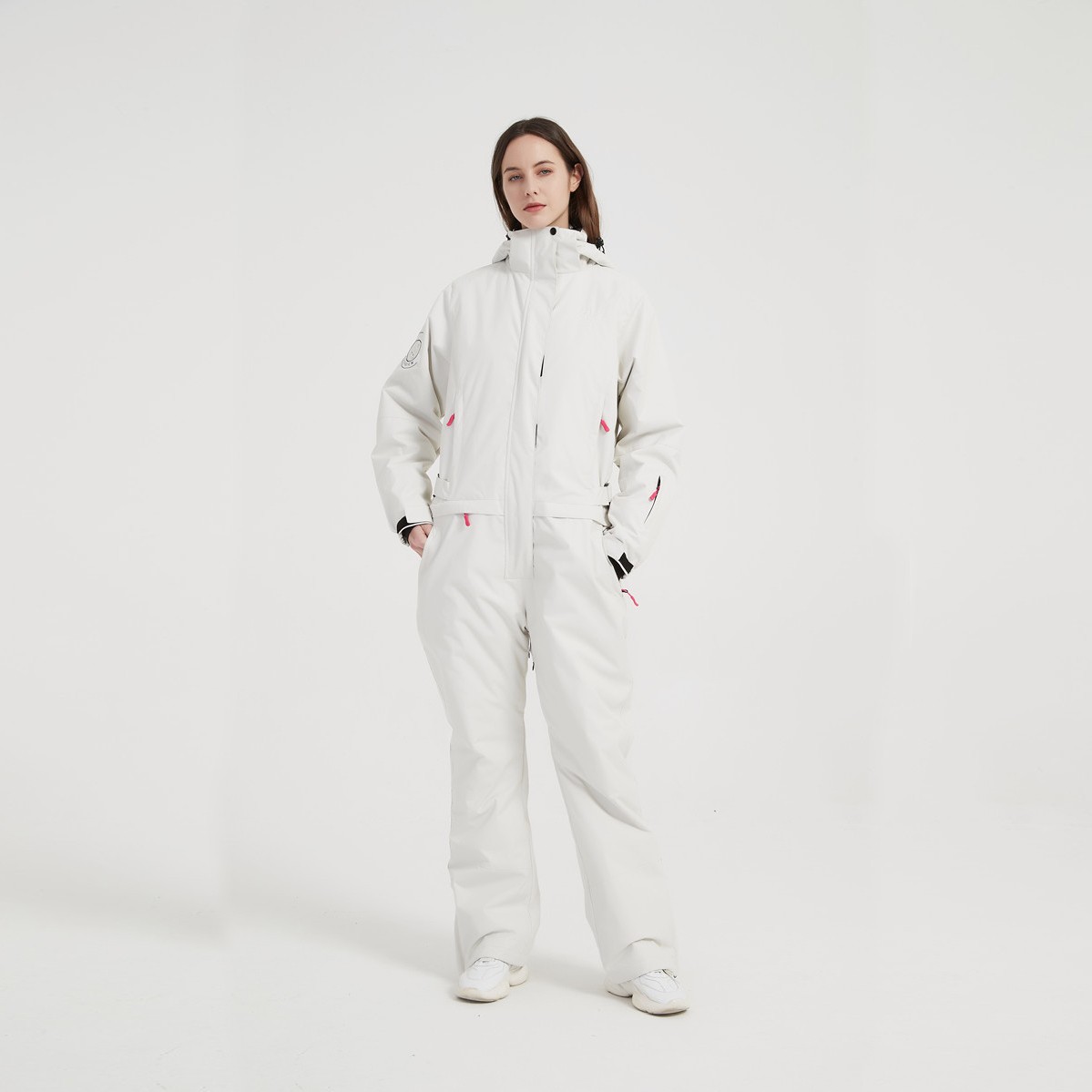 清仓连体滑雪服套装男女款情侣款单双板专业防水透气夹棉服加绒服