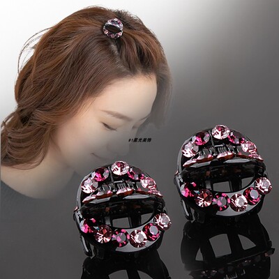 抓夹小号发饰2024新款盘头发夹子