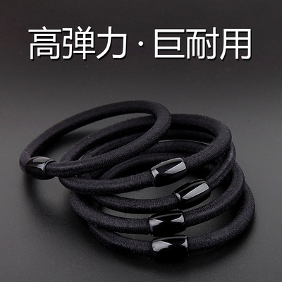 2023新款发绳黑色加粗橡皮筋