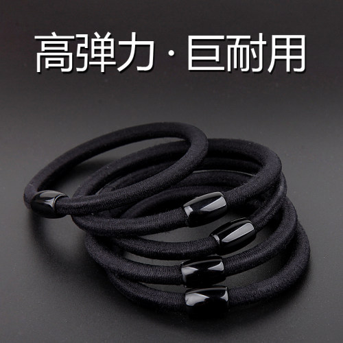 2023新款发绳黑色加粗橡皮筋