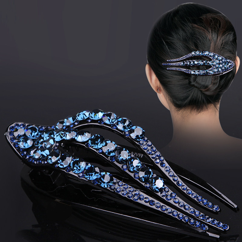 韩国三齿夹盘发发夹水钻优雅鸭嘴夹大号成人发抓夹子韩式气质抓夹,饰品/流行首饰/时尚饰品新,发饰,淘宝优惠券,粉丝福利购,淘宝优惠卷