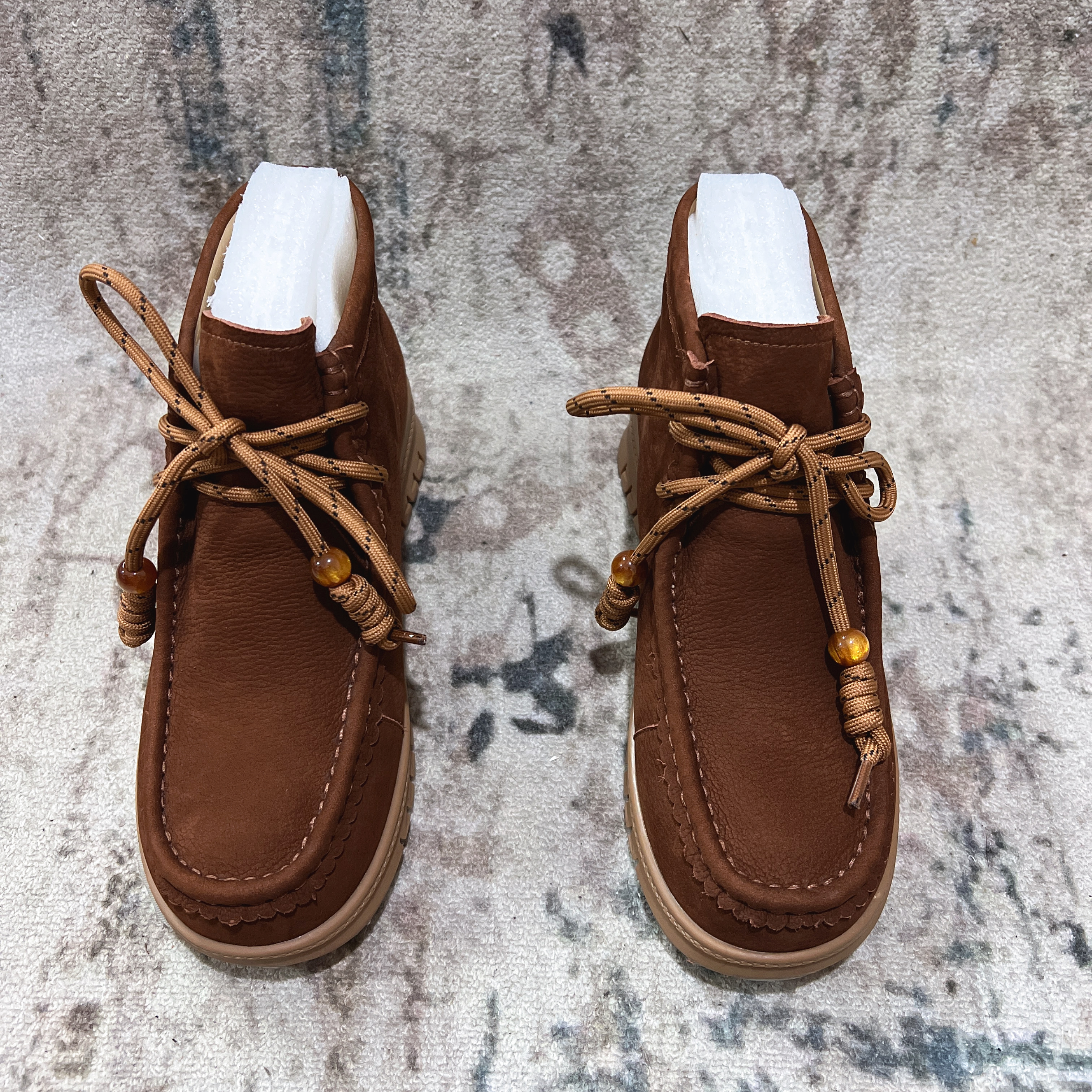 女鞋2025冬季新款厚底加绒保暖防滑雪地靴复古休闲时装靴