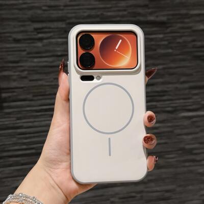 适用于小米17手机壳小米 1715ultra磨砂电镀外壳17u肤感磨砂个性男女17pm防指纹小米 15软糯全包防摔亚克力硬