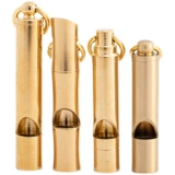 Латунный медный ретро брелок ручной работы, свисток, детская дорожная подвеска для тренировок