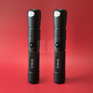 LED高亮度匀光勘察手电10W现场痕迹勘查足迹物证搜索灯圆形光斑