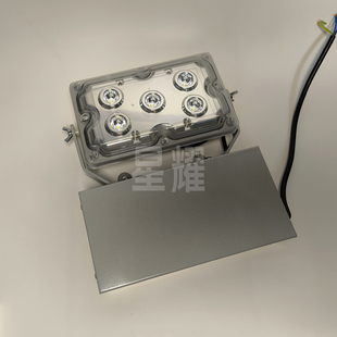 电厂配电室LED低顶灯15W免维护应急灯电房廊道220V防腐泛光灯白光