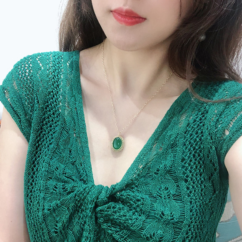 ladysu工作室14k温润不含绿玉髓