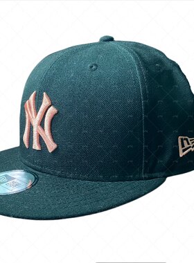 New Era 纽亦华 MLB系列玫瑰金棒球帽情侣复古平檐运动NY男女
