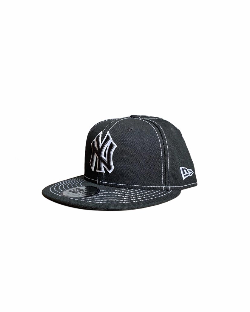 New Era & MLB 纽约洋基队 牛仔系列 嘻哈平沿帽棒球帽女可调节