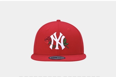 MLB 红色ny 棒球平檐帽
