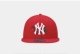 MLB 红色ny 棒球平檐帽