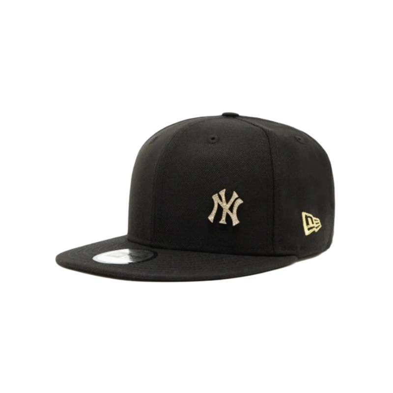 New Era纽亦华 MLB NY洋基队镶钻侧边logo硬顶可调节棒球帽休闲