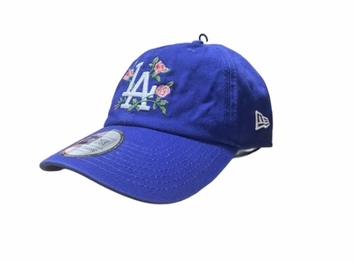 New Era & MLB 洛杉矶道奇队 Logo刺绣图案 棒球帽 男女同款