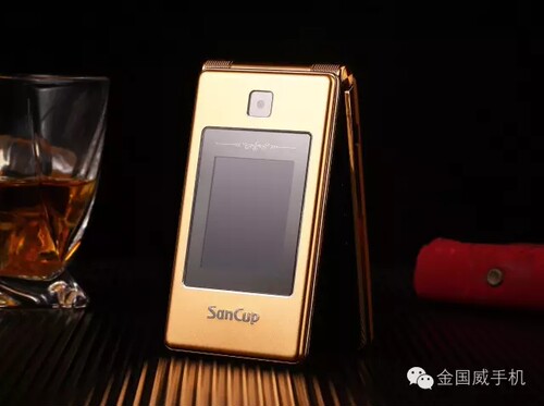 SANCUP/金国威全网通不带手写老人手机双屏翻盖