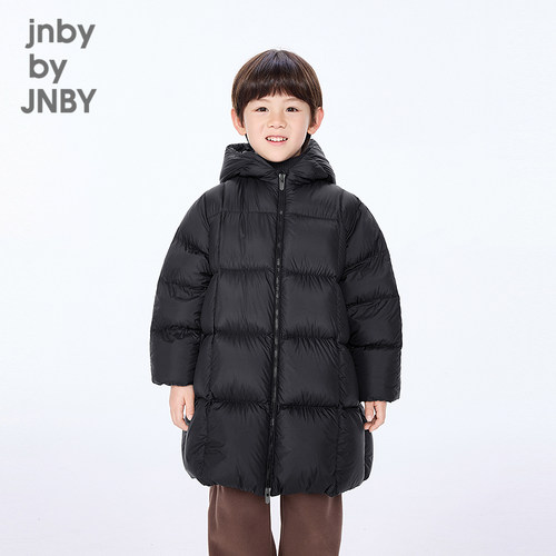 江南布衣童装中长款鹅绒服A型