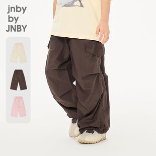新款江南布衣童装裤子长裤工装裤26春男女童jnbybyjnby1Q3E11180