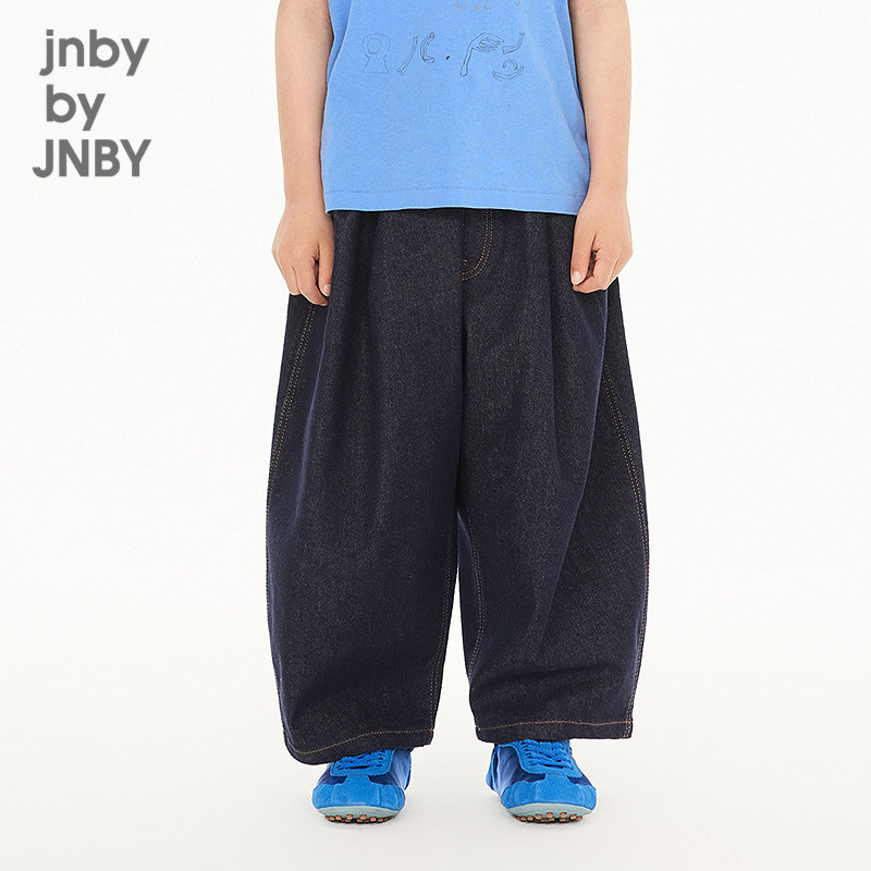 【季末折扣】江南布衣童装牛仔长裤灯笼裤26秋男女童jnbybyjnby