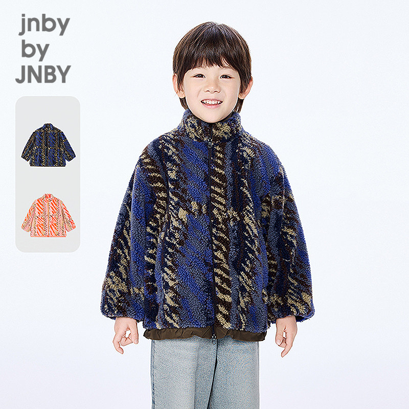 新款江南布衣童装仿皮草H型宽松25冬男女童jnbybyjnby1