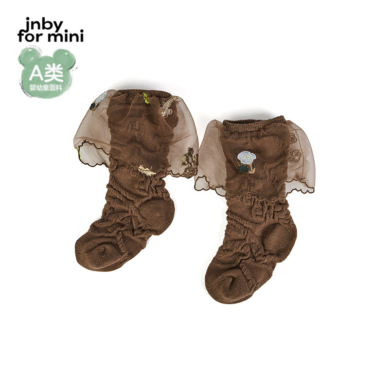 江南布衣婴童袜子中筒袜可爱立体图形春女童婴儿jnbybyjnby