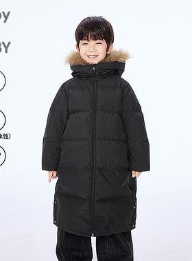新款江南布衣童装长款羽绒服A型25冬男女童jnbybyjnby1PBC12230