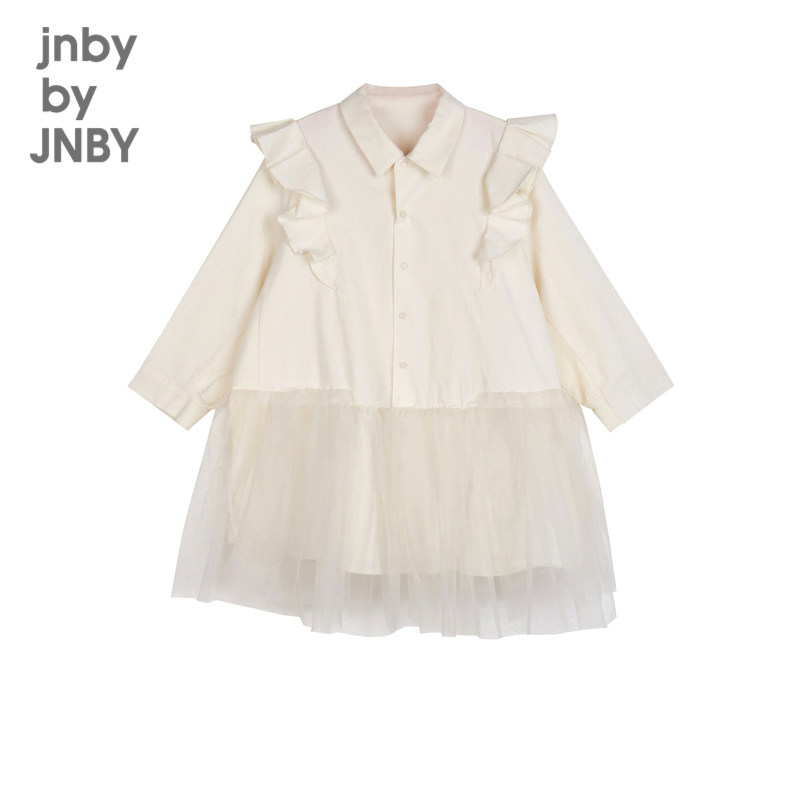 江南布衣童装花边网纱连衣裙公主裙不闷热洋气女童儿童jnbybyj